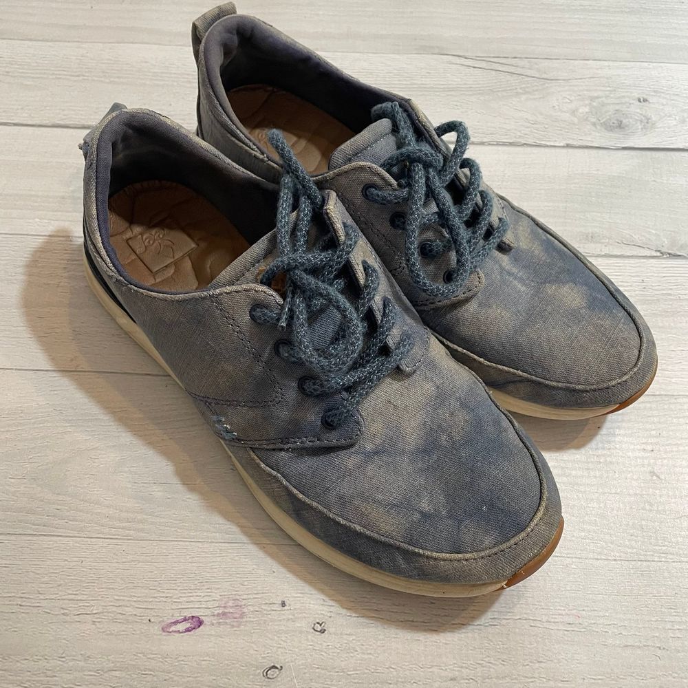 Reef Shoes Rover Low TX‎ Sneakers Blue Tie Dye 8.5